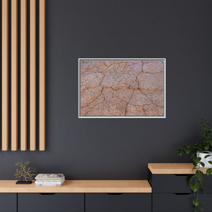 Fragmented Earth - Unique Stretched Canvas Wall Art