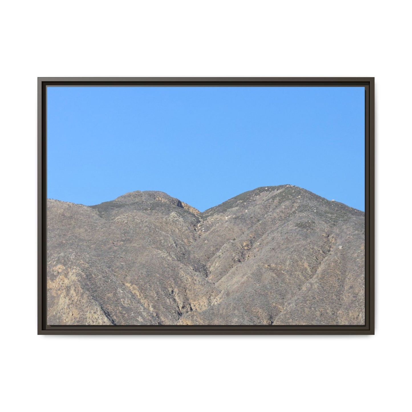 Arid Mountain Breath - Unique Stretched Canvas Wall Art - Art By Earth