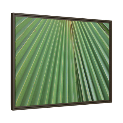 Verdant Veins - Unique Stretched Canvas Wall Art