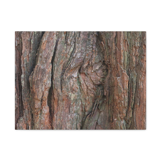 Rustic Embrace - Unique Frameless Canvas Wall Art
