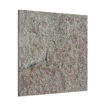 Tectonic Murmur - Unique Frameless Canvas Wall Art