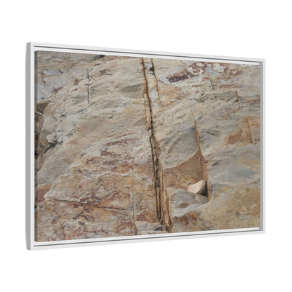 Sedimentary Symphony - Unique Stretched Canvas Wall Art