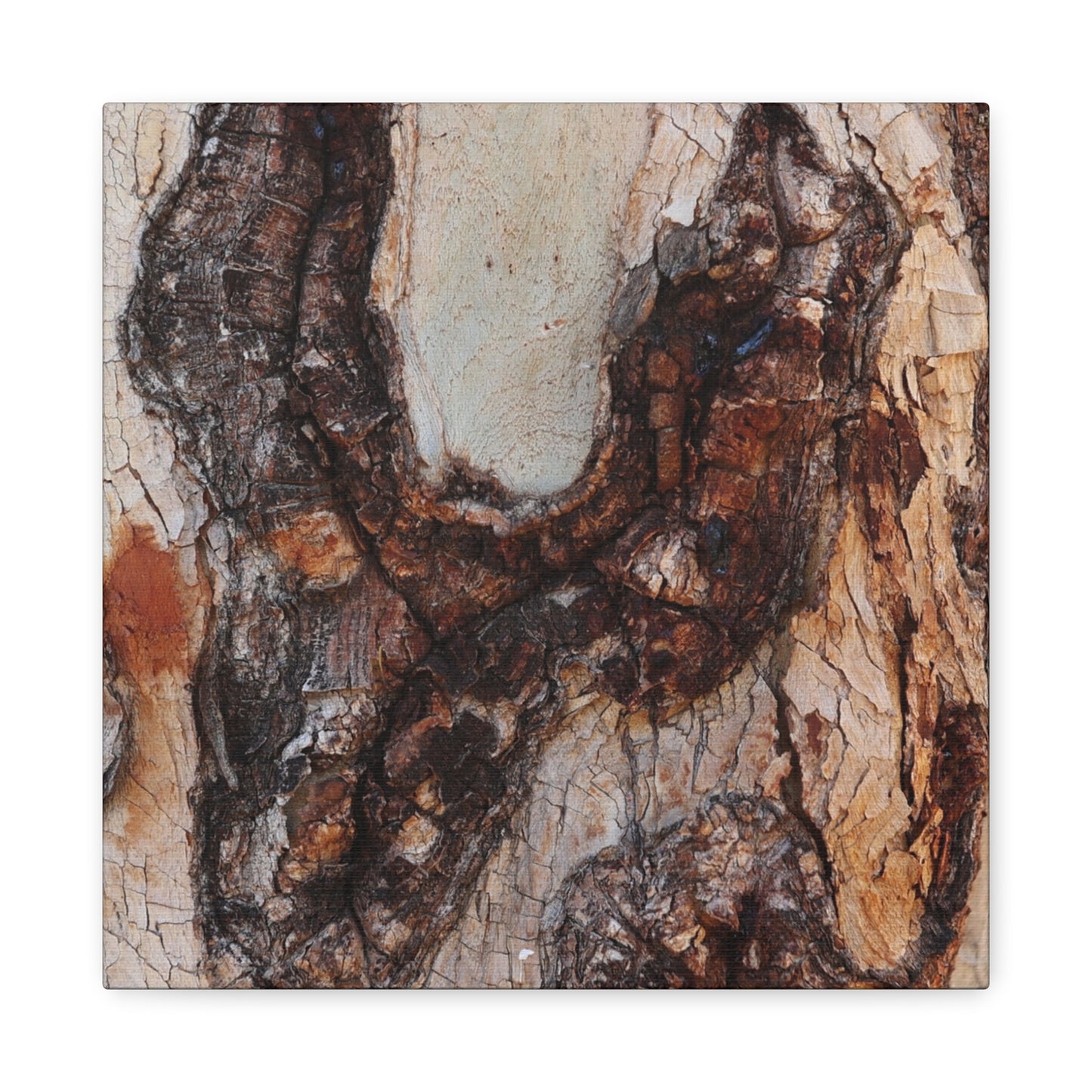 Arboreal Echoes - Unique Frameless Canvas Wall Art