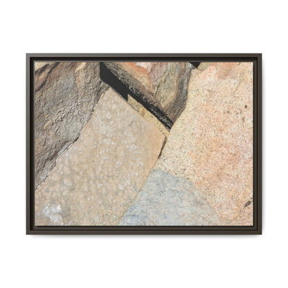 Rock Fragment - Unique Stretched Canvas Wall Art