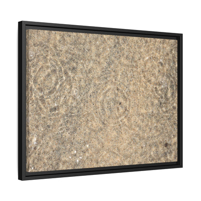 Whispers of Sand - Unique Stretched Canvas Wall Art