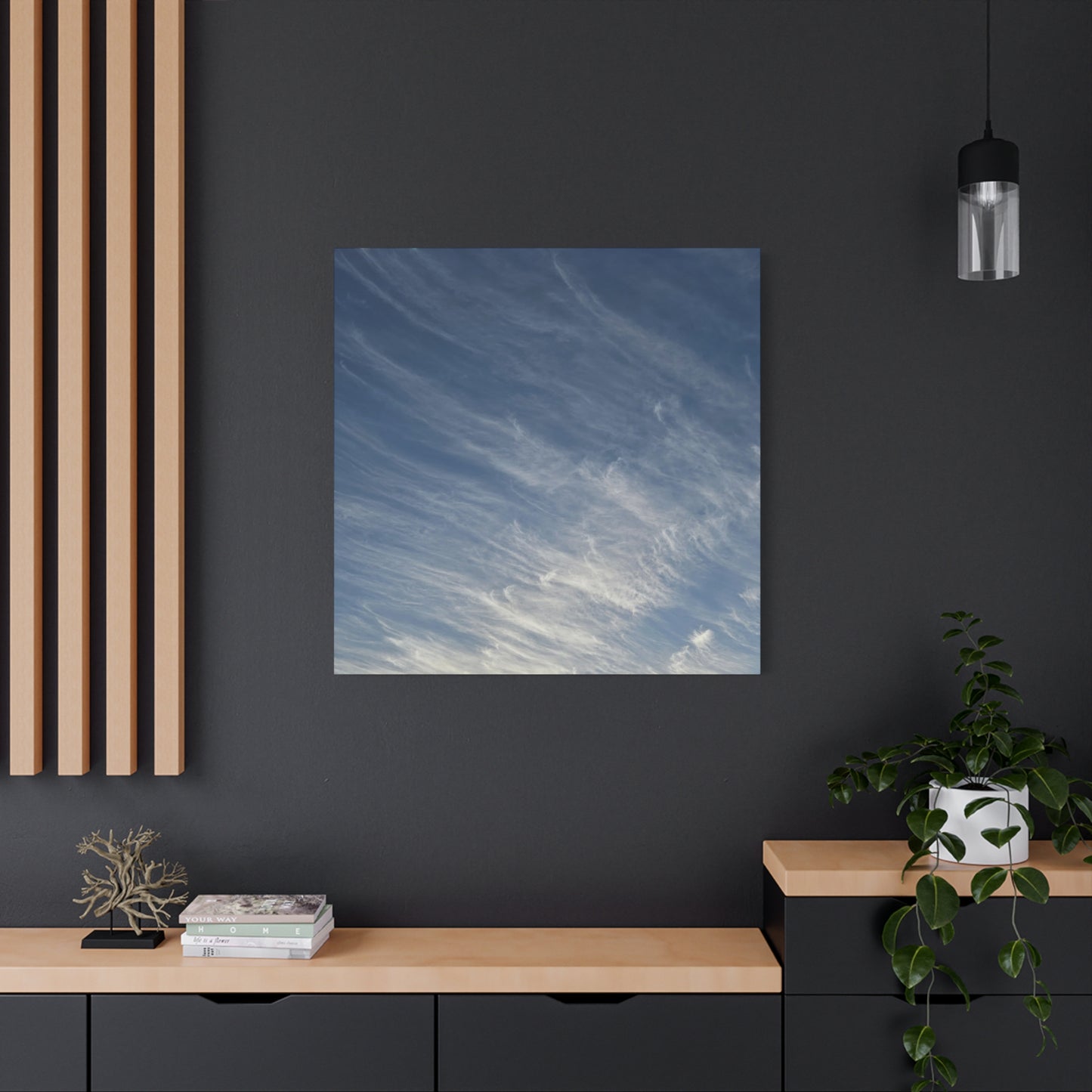 Ethereal Winds - Unique Frameless Canvas Wall Art