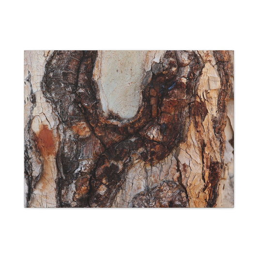 Arboreal Echoes - Unique Frameless Canvas Wall Art