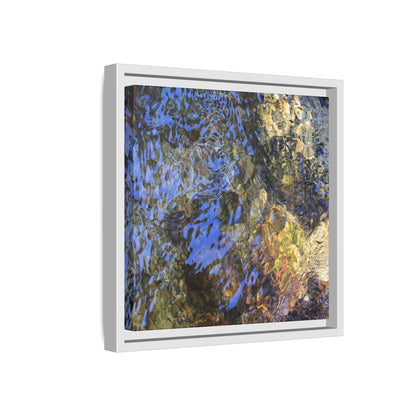 Aquatic Kaleidoscope - Unique Stretched Canvas Wall Art