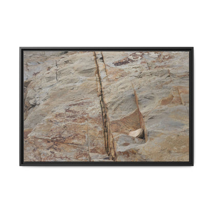 Sedimentary Symphony - Unique Stretched Canvas Wall Art