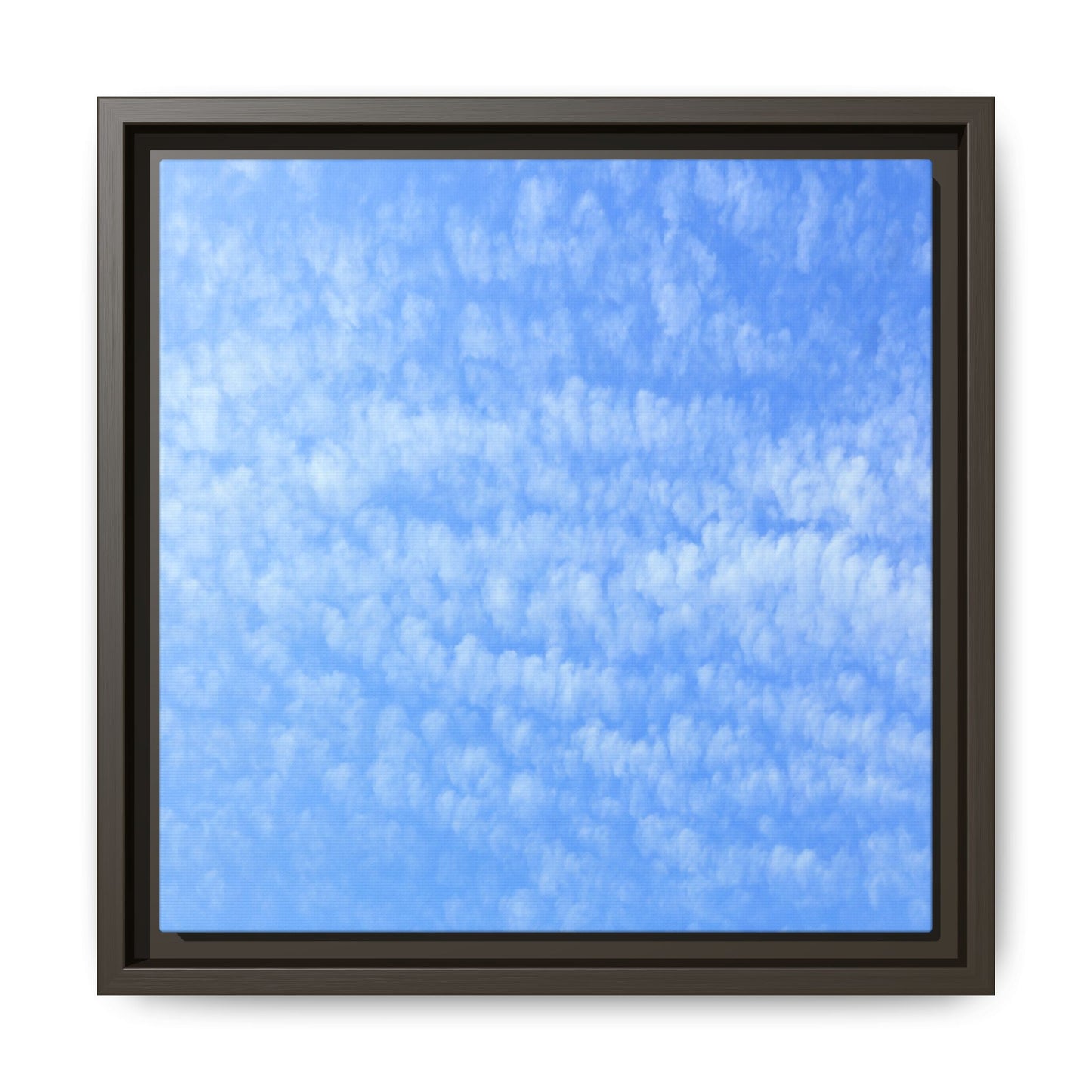 Wispy Blue Dreams - Unique Stretched Canvas Wall Art