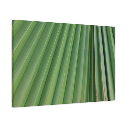 Palm Pulse - Unique Frameless Canvas Wall Art