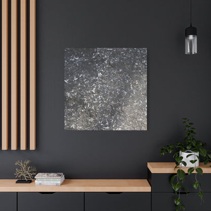 Cosmic Dust Fragments - Unique Frameless Canvas Wall Art
