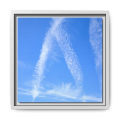 Skyward Whispers - Unique Stretched Canvas Wall Art