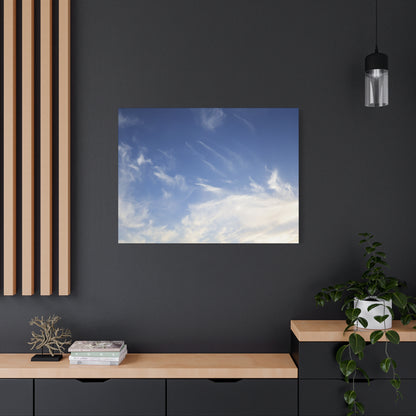 Sky's Breath - Unique Frameless Canvas Wall Art