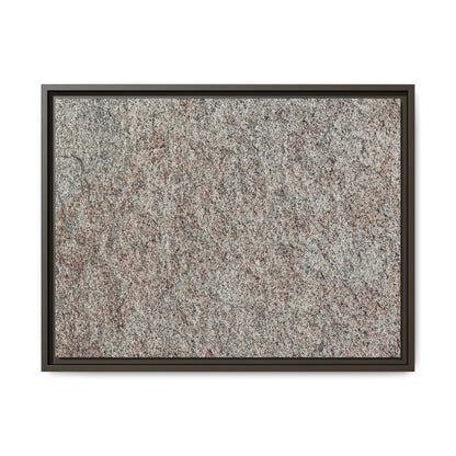 Granular Whispers - Unique Stretched Canvas Wall Art