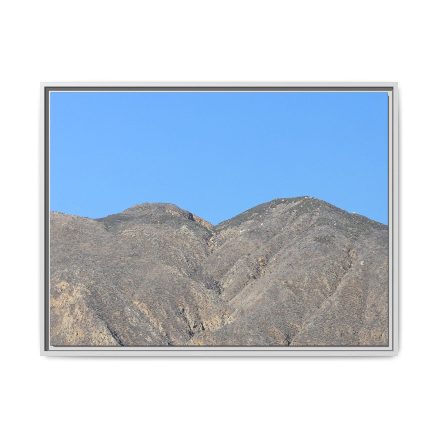 Arid Mountain Breath - Unique Stretched Canvas Wall Art - Art By Earth