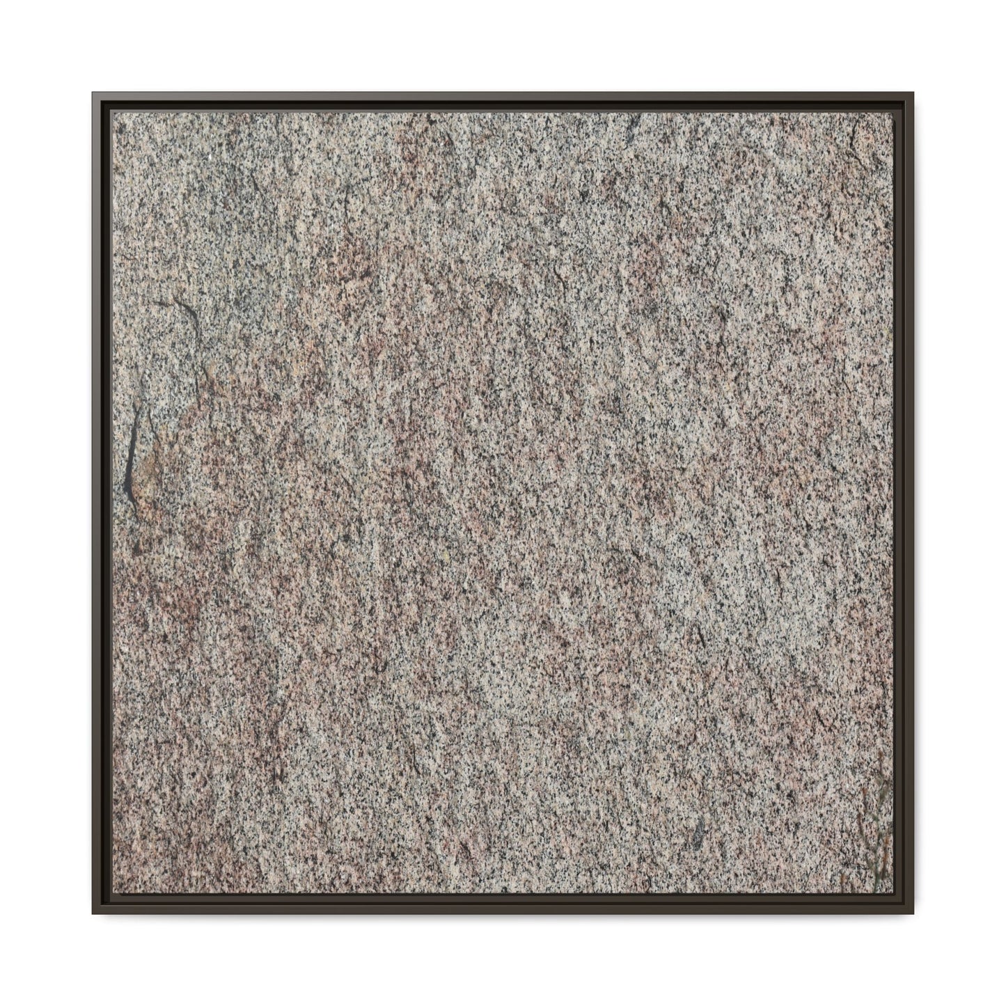 Granular Whispers - Unique Stretched Canvas Wall Art