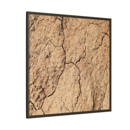 Parched Land - Unique Stretched Canvas Wall Art