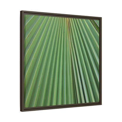 Verdant Veins - Unique Stretched Canvas Wall Art