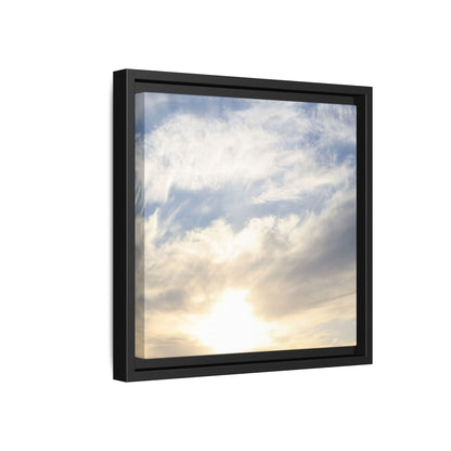 Sky's Ethereal Whisper - Unique Stretched Canvas Wall Art