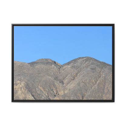 Arid Mountain Breath - Unique Stretched Canvas Wall Art - Art By Earth