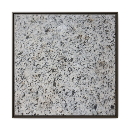 Monochrome Mosaic - Unique Stretched Canvas Wall Art