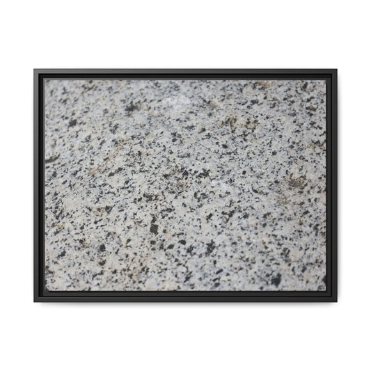 Monochrome Mosaic - Unique Stretched Canvas Wall Art