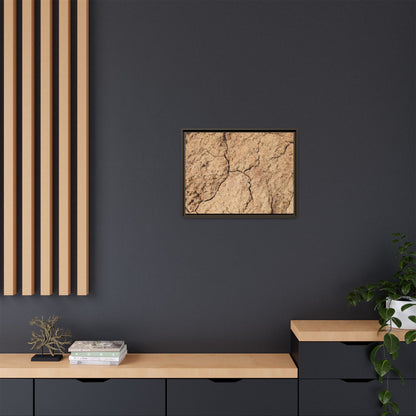 Parched Land - Unique Stretched Canvas Wall Art