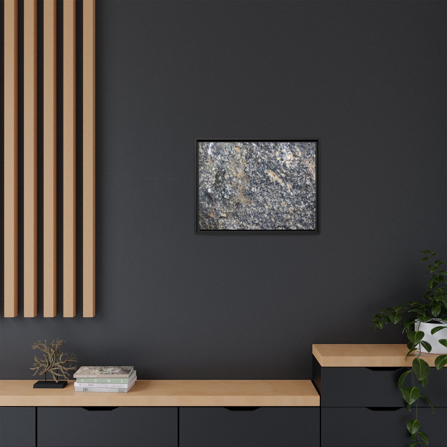 Crystalline Echoes - Unique Poster Wall Art