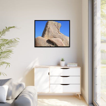 Rocky Sentinel - Unique Stretched Canvas Wall Art