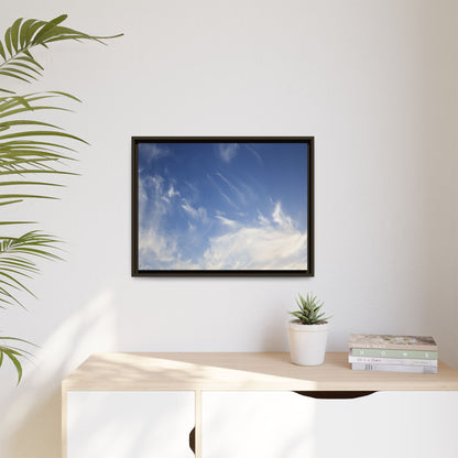 Whispers of Sky - Unique Stretched Canvas Wall Art