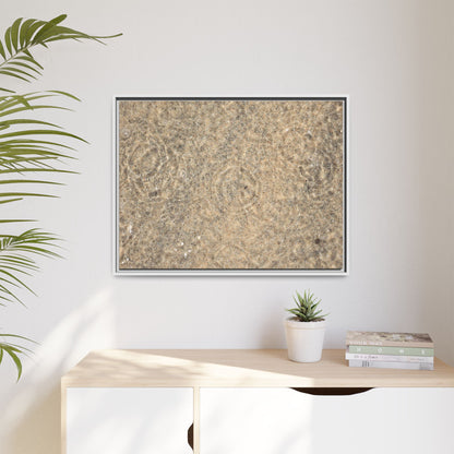 Whispers of Sand - Unique Stretched Canvas Wall Art