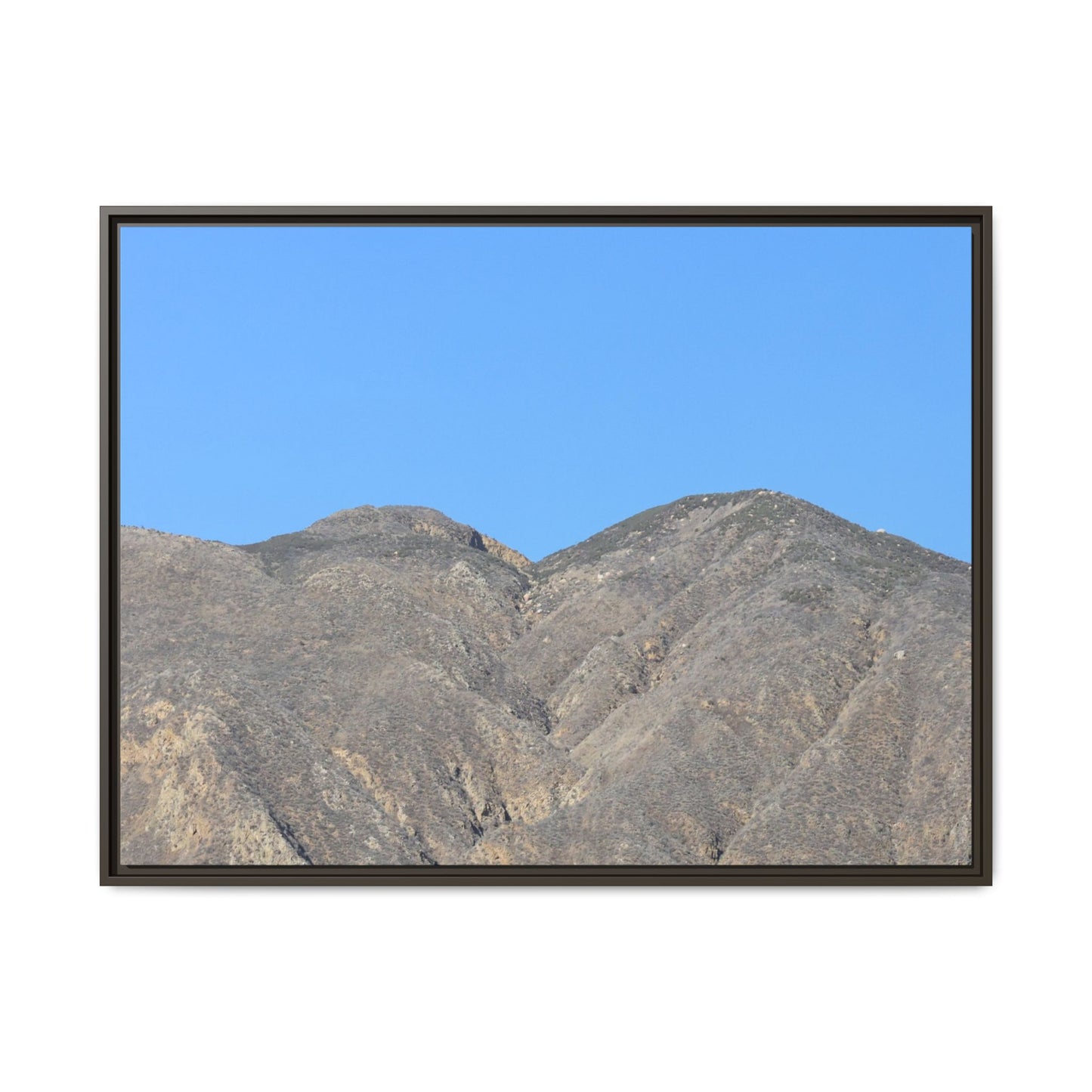 Arid Mountain Breath - Unique Stretched Canvas Wall Art - Art By Earth