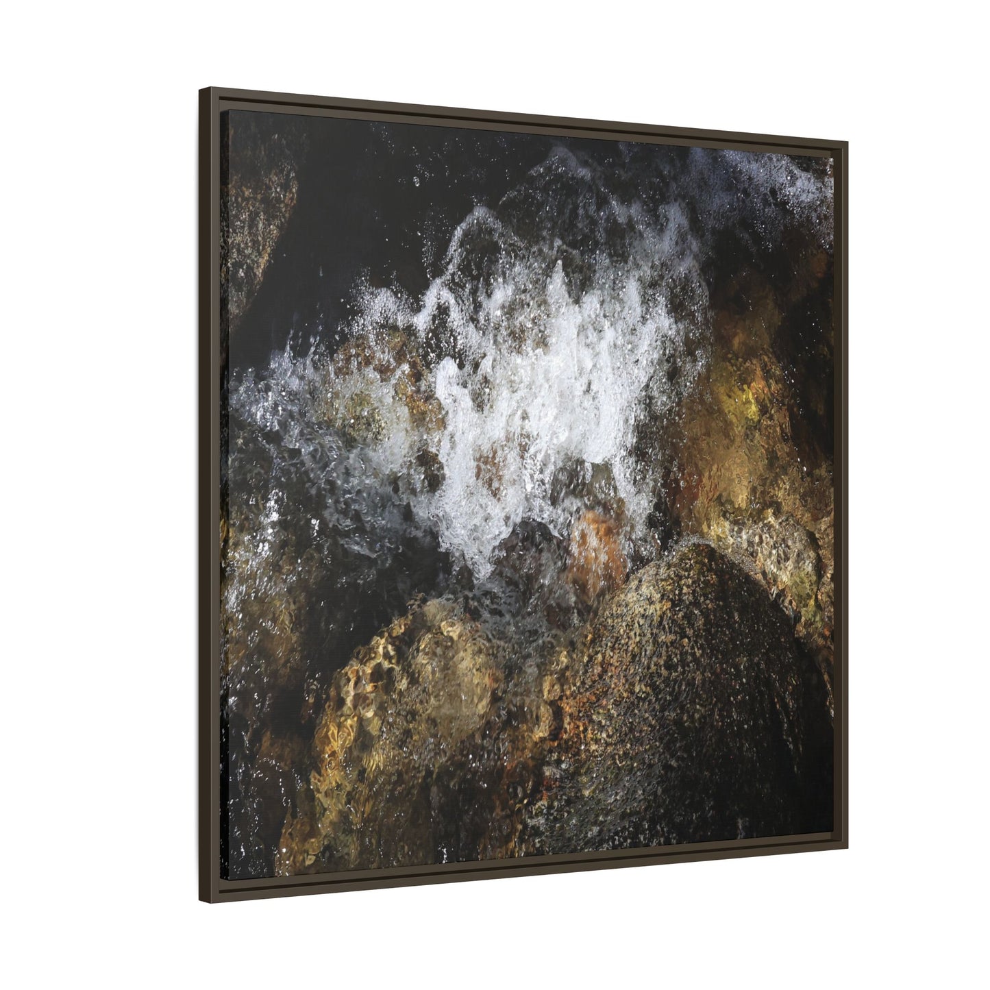 Cascading Momentum - Unique Stretched Canvas Wall Art