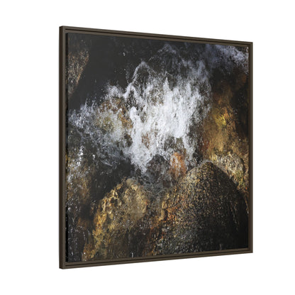 Cascading Momentum - Unique Stretched Canvas Wall Art