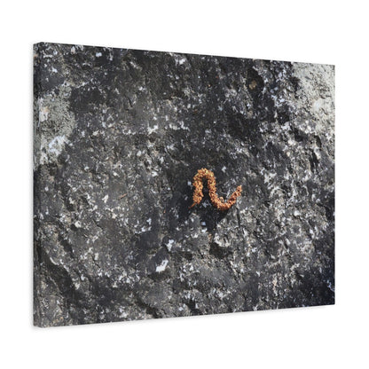 Earthen Serpent - Unique Frameless Canvas Wall Art