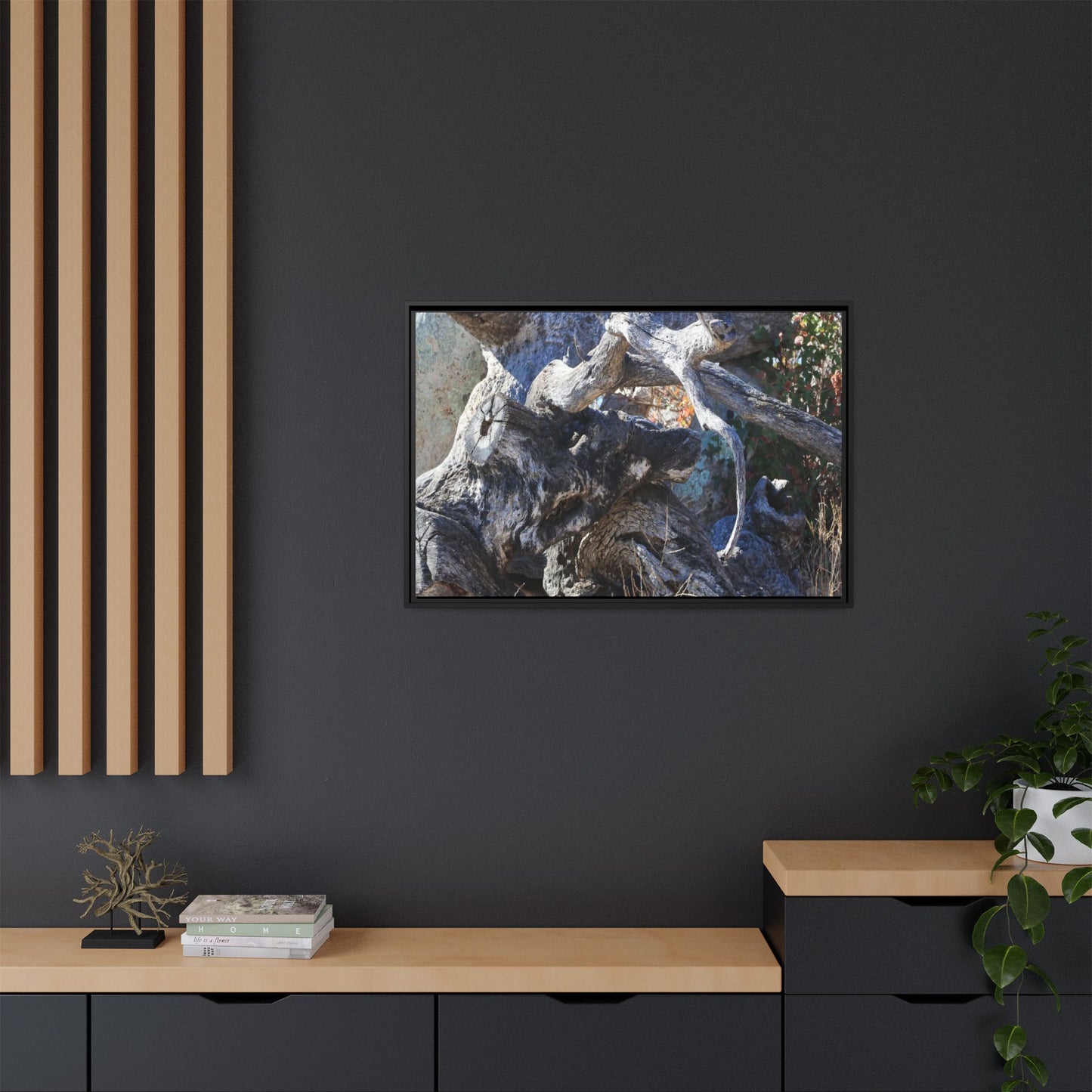 Resilient Roots - Unique Stretched Canvas Wall Art - Art By Earth