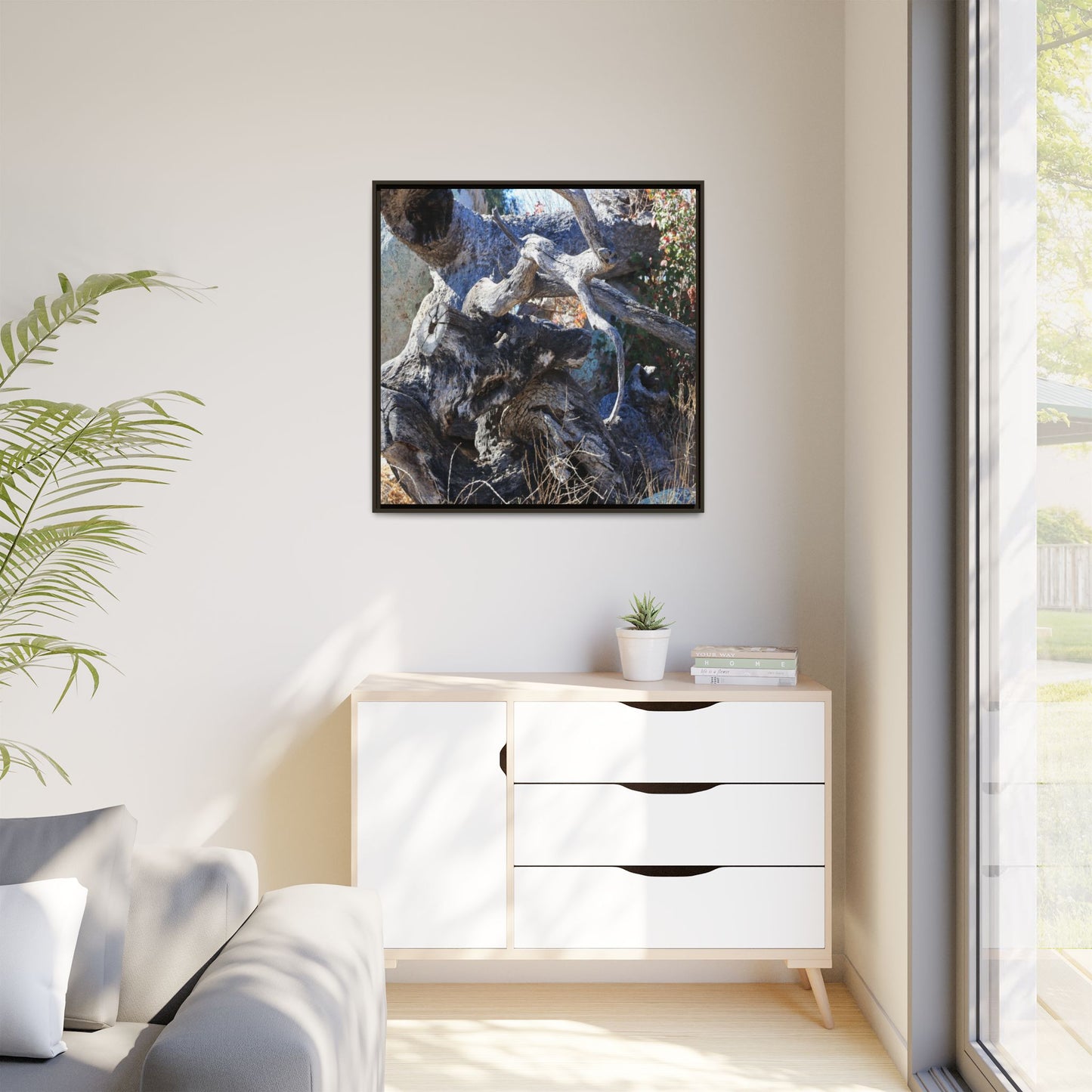 Resilient Roots - Unique Stretched Canvas Wall Art - Art By Earth