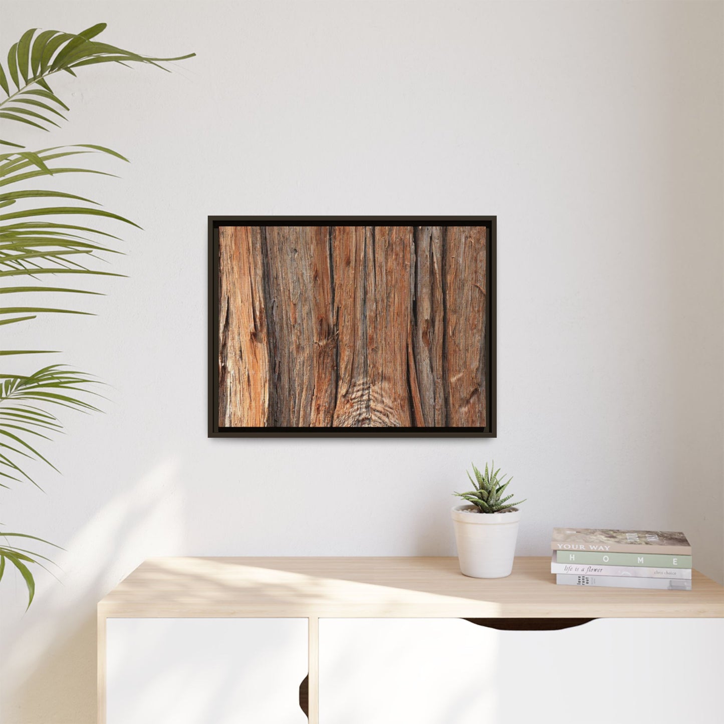 Echoes of Timber - Unique Stretched Canvas Wall Art