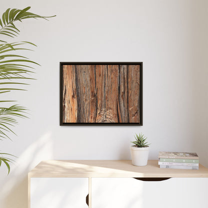Echoes of Timber - Unique Stretched Canvas Wall Art
