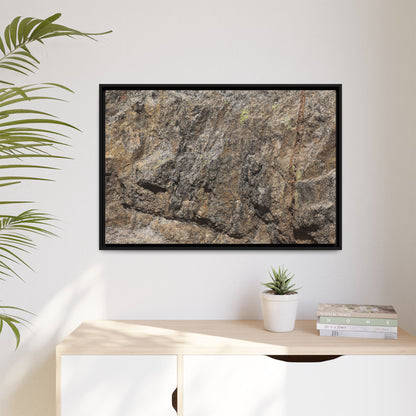 Weathered Time - Unique Stretched Canvas Wall Art