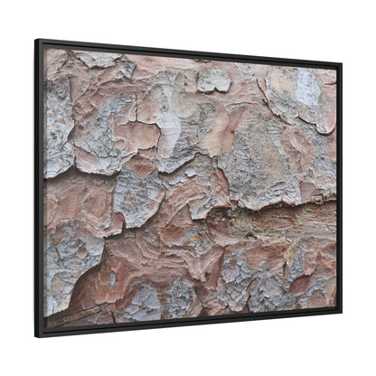 Flaking Serenity - Unique Stretched Canvas Wall Art