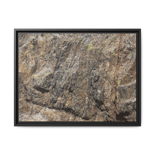 Weathered Time - Unique Stretched Canvas Wall Art