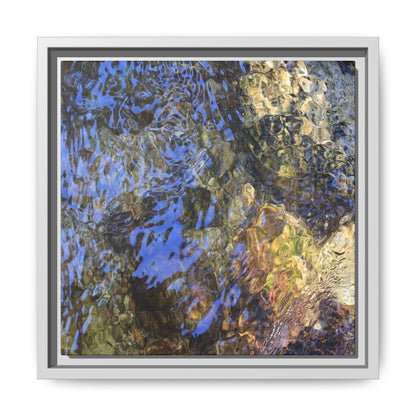Aquatic Kaleidoscope - Unique Stretched Canvas Wall Art